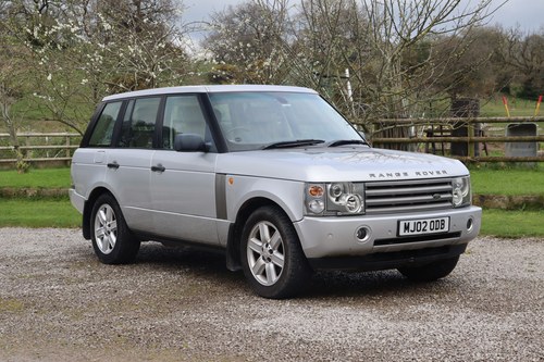 2002 Range Rover Vogue V8 For Sale by Auction