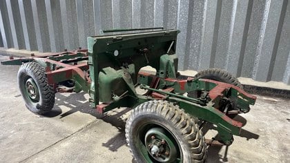 Land Rover rolling chassis