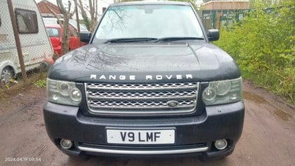V/8 3.6cc DIESEL RANG ROVER 2010 REG ON A PRIVATE PLATE