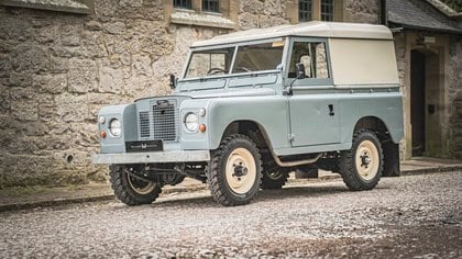 Land Rover Series 2a 88" Hard Top Galvanised Chassis