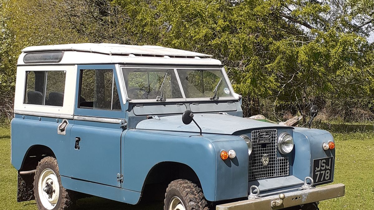 1961 Land Rover Series 2 Blue Manual, 4 speed Right Hand Drive in ...