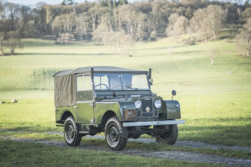 Land Rover Series 1 80" 1952 Soft Top VERKAUFT