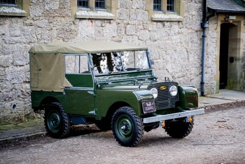 1950 Land Rover Series 1 80" Lights Through the Grille Restoratio SOLD