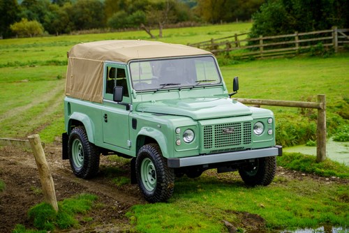 2007 Land Rover Defender 90 Heritage Edition Soft Top VERKAUFT