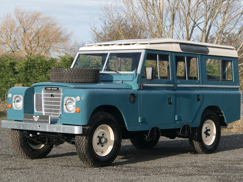 Land Rover Series 3 109" Station Wagon Nut & Bolt Restoratio