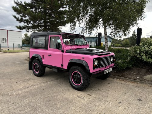 1987 Land Rover Defender PINK custom one off