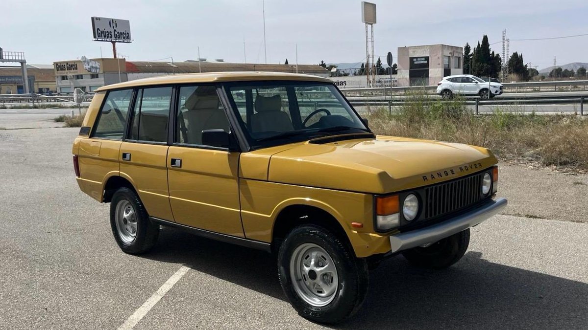 1996 Land Rover Range Rover Gold Manual, 4 speed Left Hand Drive in ...