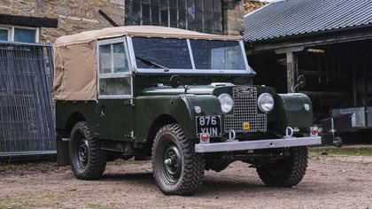 1956 Land Rover Series I 86"