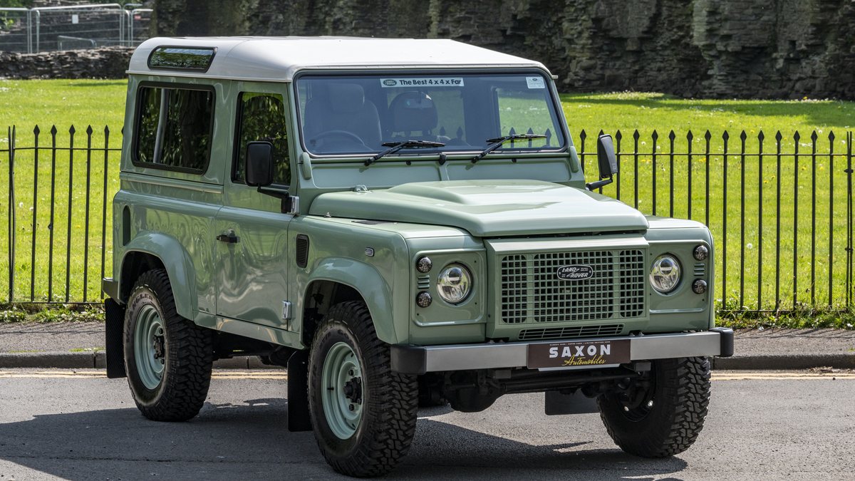 2016 Land Rover Defender Groen Handgeschakeld, 6 versnellingen Rechts ...