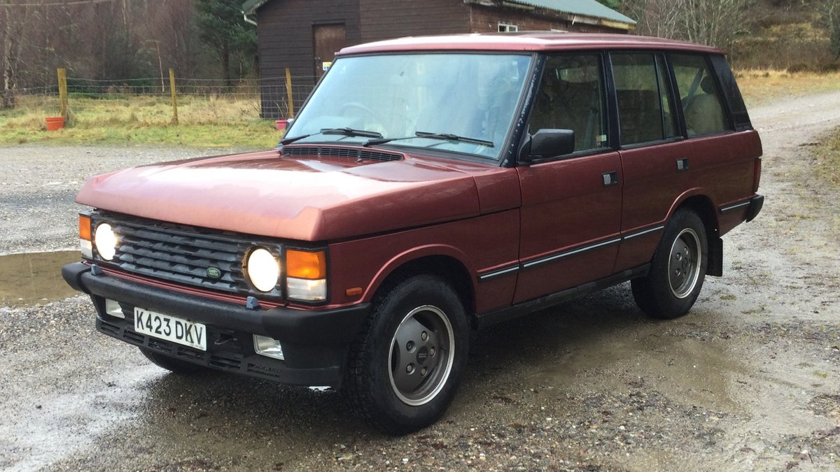 1993 Land Rover Range Rover Red Automatic, 4 speed Right Hand Drive in ...