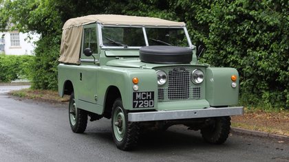 Land Rover Series IIA 88 1000 Miles since major restoration