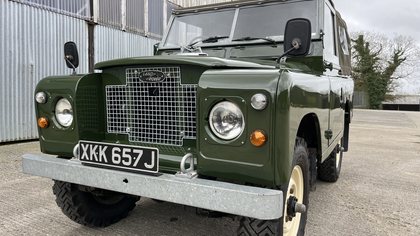 Land Rover Series 2A **galvanised chassis and bulkhead**