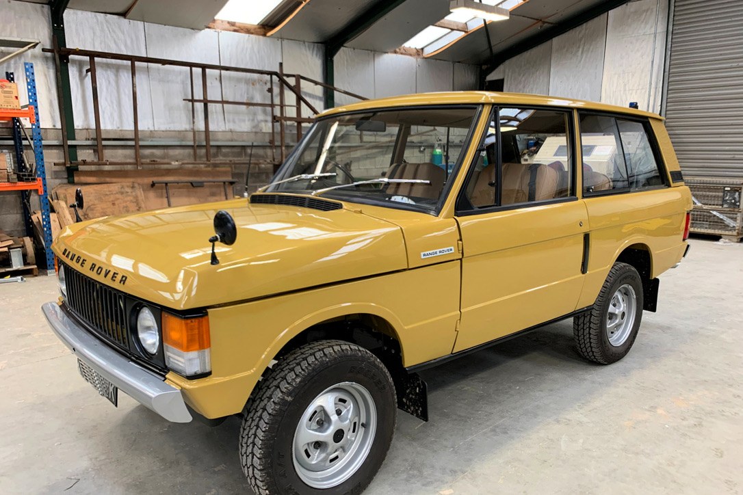 1972 Land Rover Range Rover Gold Manual, 4 speed Right Hand Drive in ...