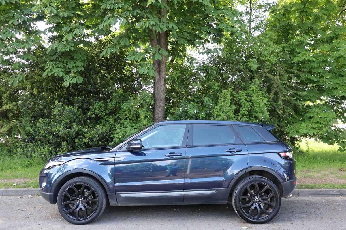 2013 Land Rover Range Rover Evoque Blue Automatic, 7+ speed Right Hand ...