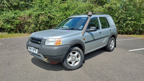 1998 Land Rover Freelander rally car