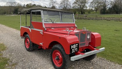 1949 Land Rover Series 1 fully restored looked after by JLR