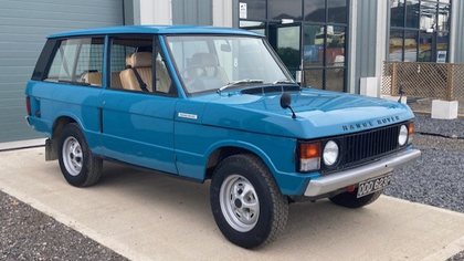 1976 Land Rover Range Rover Classic Suffix D