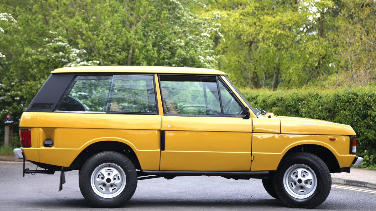 1979 Land Rover Range Rover Yellow Manual, 4 speed Right Hand Drive in ...