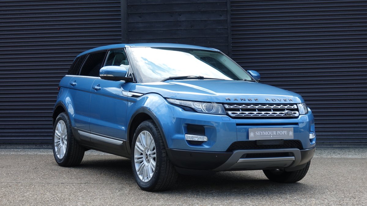 Land Rover Azul 2013 Land Rover Range Rover Evoque Azul Automático Volante à direita em ...