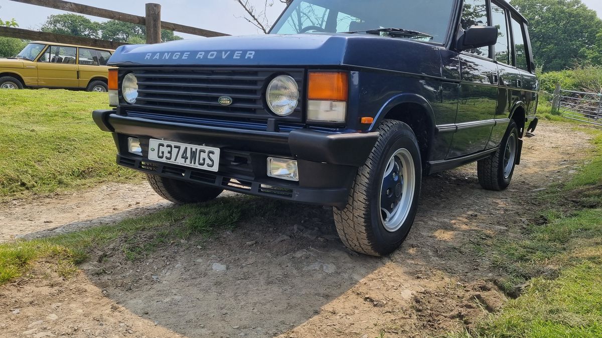 1990 Land Rover Range Rover Blue Manual, 5 speed Right Hand Drive in ...