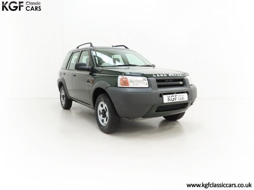 1999 An Exceptional Land Rover Freelander 1.8i with 19,509 Miles VENDU