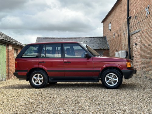 1997 Range Rover P38 2.5 DT Manual. Low Mileage. SOLD