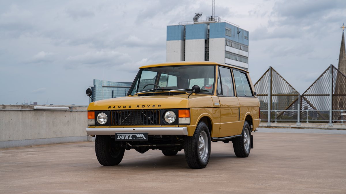 1973 Land Rover Range Rover Yellow Manual, 4 speed Right Hand Drive in ...