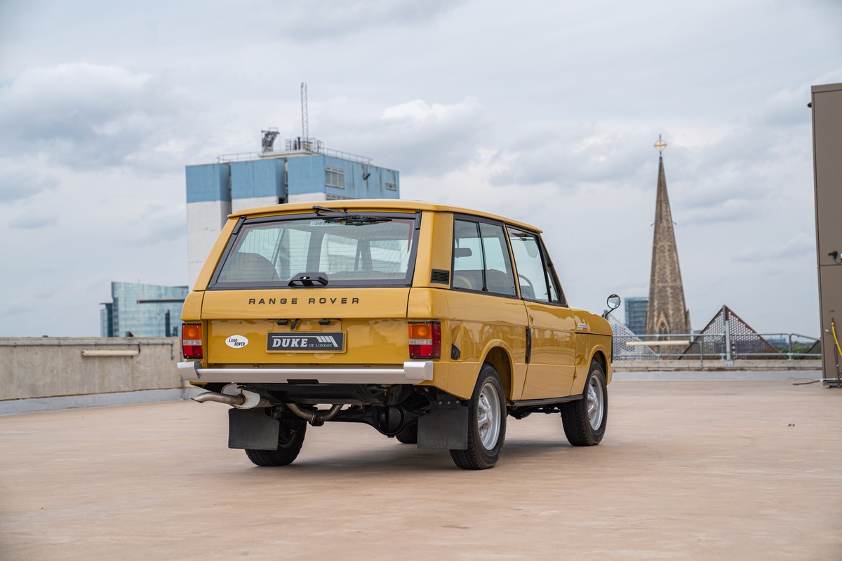 1973 Land Rover Range Rover Yellow Manual, 4 speed Right Hand Drive in ...