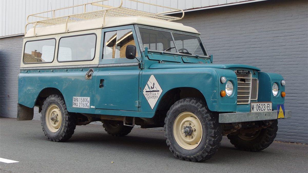 Land Rover 1981 1981 Land Rover Series 3 Blue Manual Left Hand Drive in Rijnsburg ...