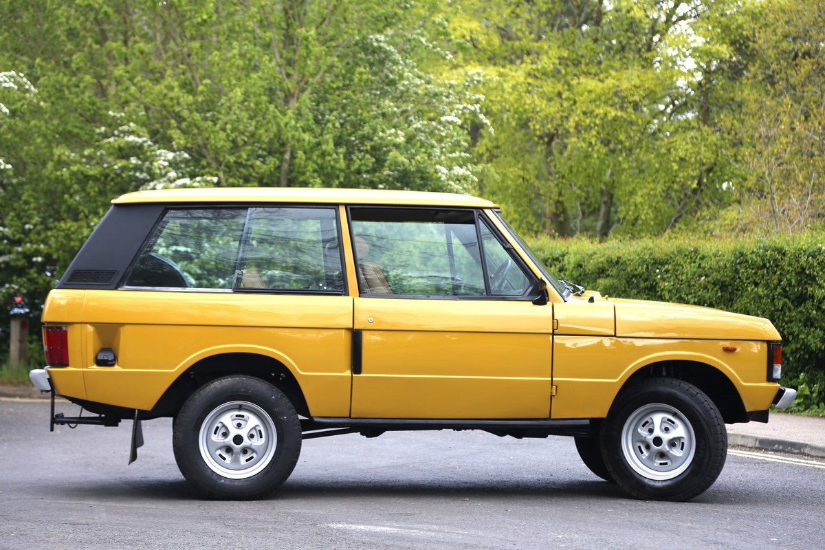 1979 Land Rover Range Rover Yellow Manual, 4 speed Right Hand Drive in ...