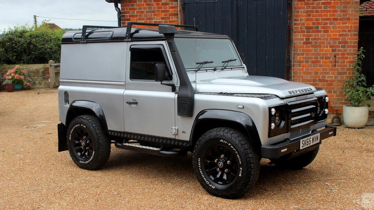 2015 Land Rover Defender Silver Manual, 6 speed Right Hand Drive in ...