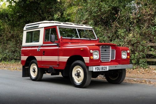 1982 Land Rover Series III 88 County Station Wagon with P.A.S VERKAUFT