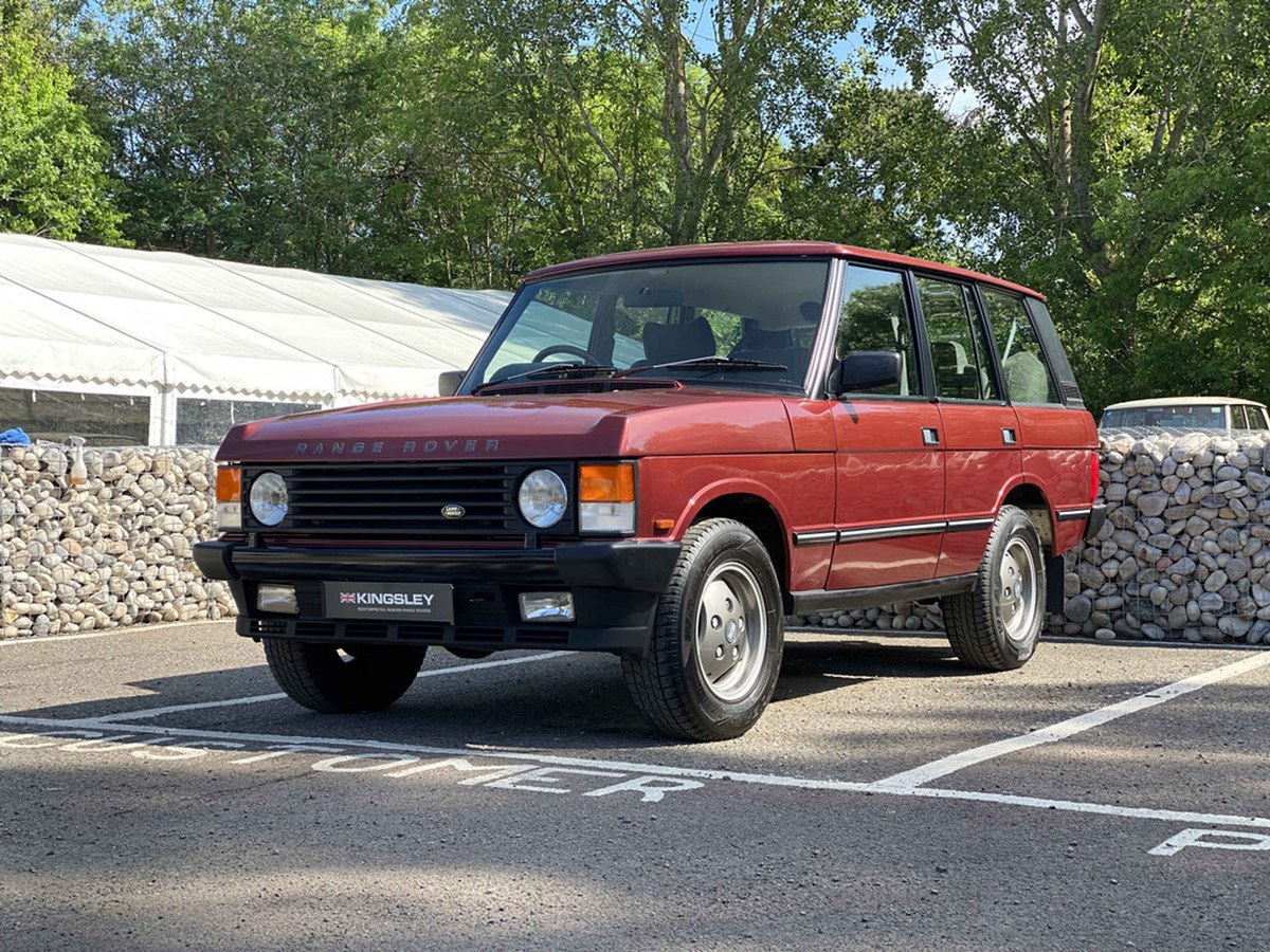 1991 Land Rover Range Rover trocadero-red Manual, 4 speed Right Hand ...