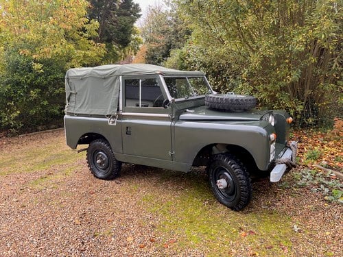 1958 RHD Land Rover Series 2 VERKOCHT