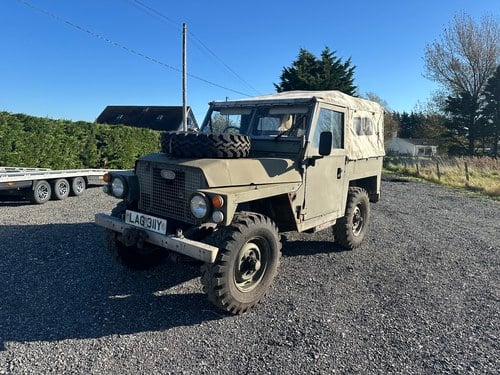 Land Rover Series 3 88" Lightweight Restoration Project 1983 SOLD