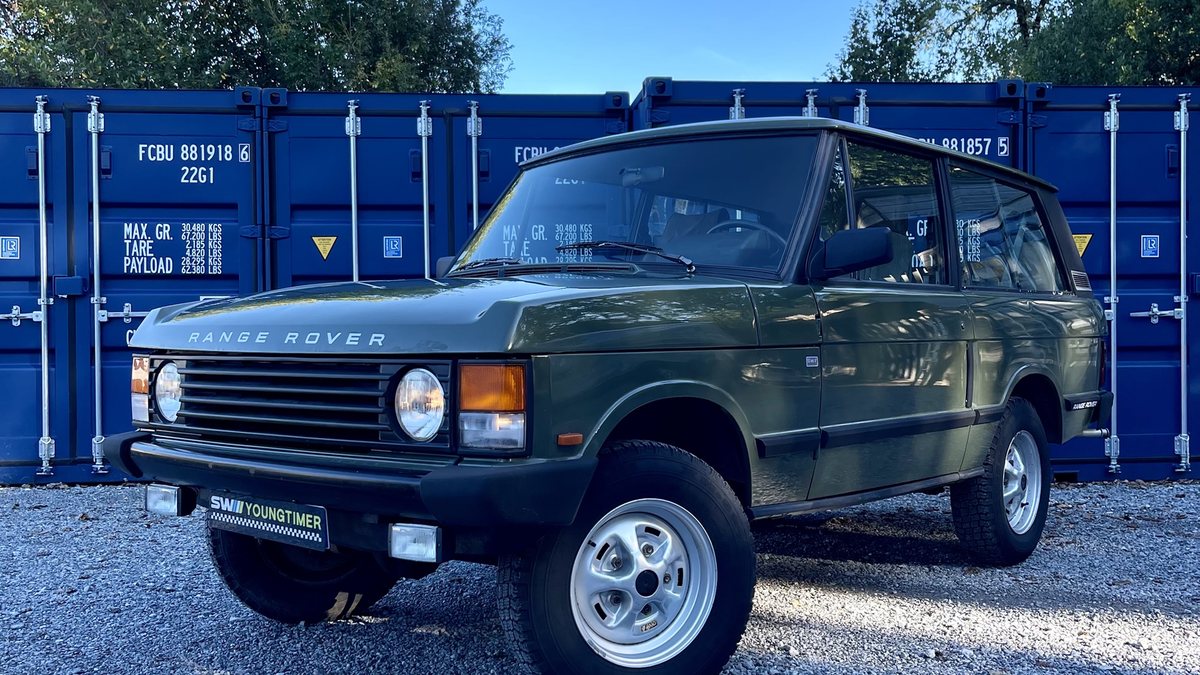 1990 Land Rover Range Rover Dark green Manual, 5 speed Left Hand Drive ...