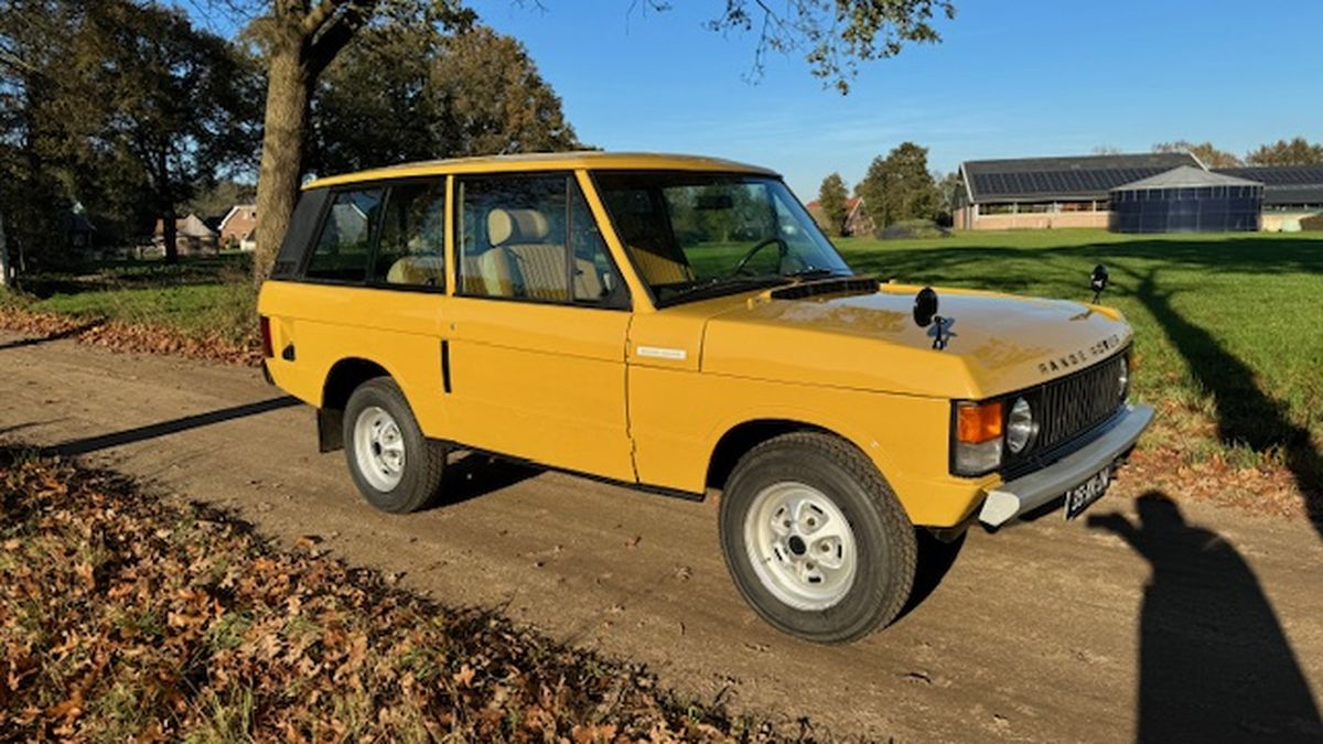 1979 Land Rover Range Rover Yellow Manual, 4 speed Left Hand Drive in ...