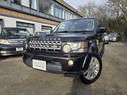 2012 LAND ROVER DISCOVERY 4 5.0 V8 VERY RARE BOURNEVILLE BLACK VENDIDO