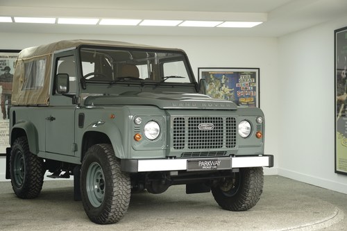 2010 LAND ROVER DEFENDER 90 SOFT TOP 2DR SÅLD