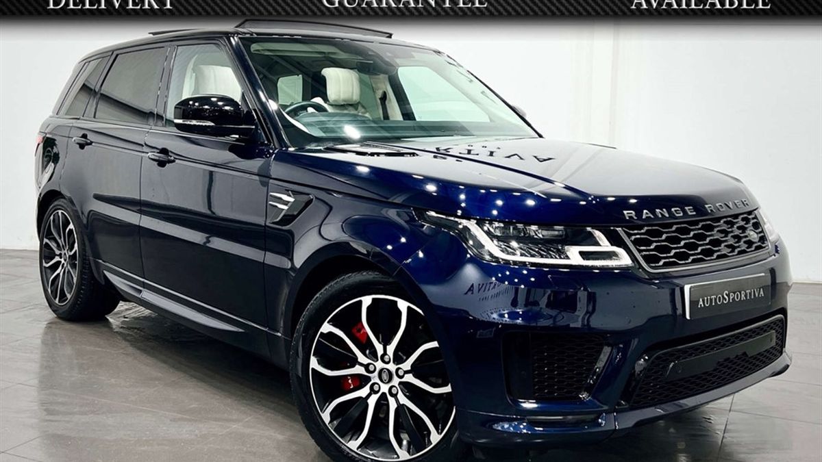 Range Rover Bleu 2021 Land Rover Range Rover Sport Bleu Automatique Conduite à droite in ...
