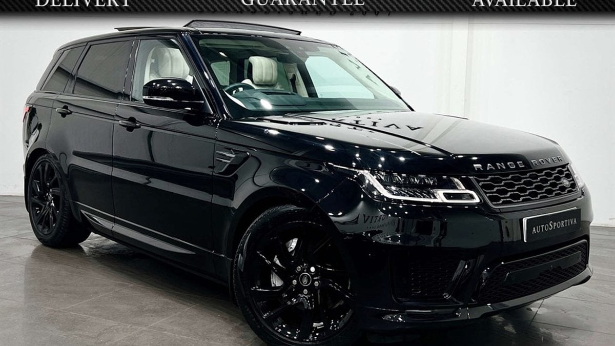 2021 Land Rover Range Rover Sport Black Automatic Right Hand Drive in ...