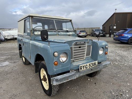 1972 Land Rover® Series 3 RESERVED SOLD