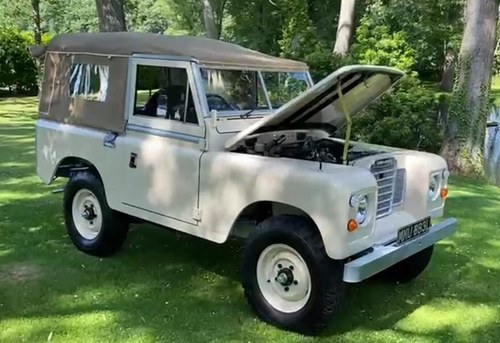 1973 Land Rover Series III SWB Vente aux enchères