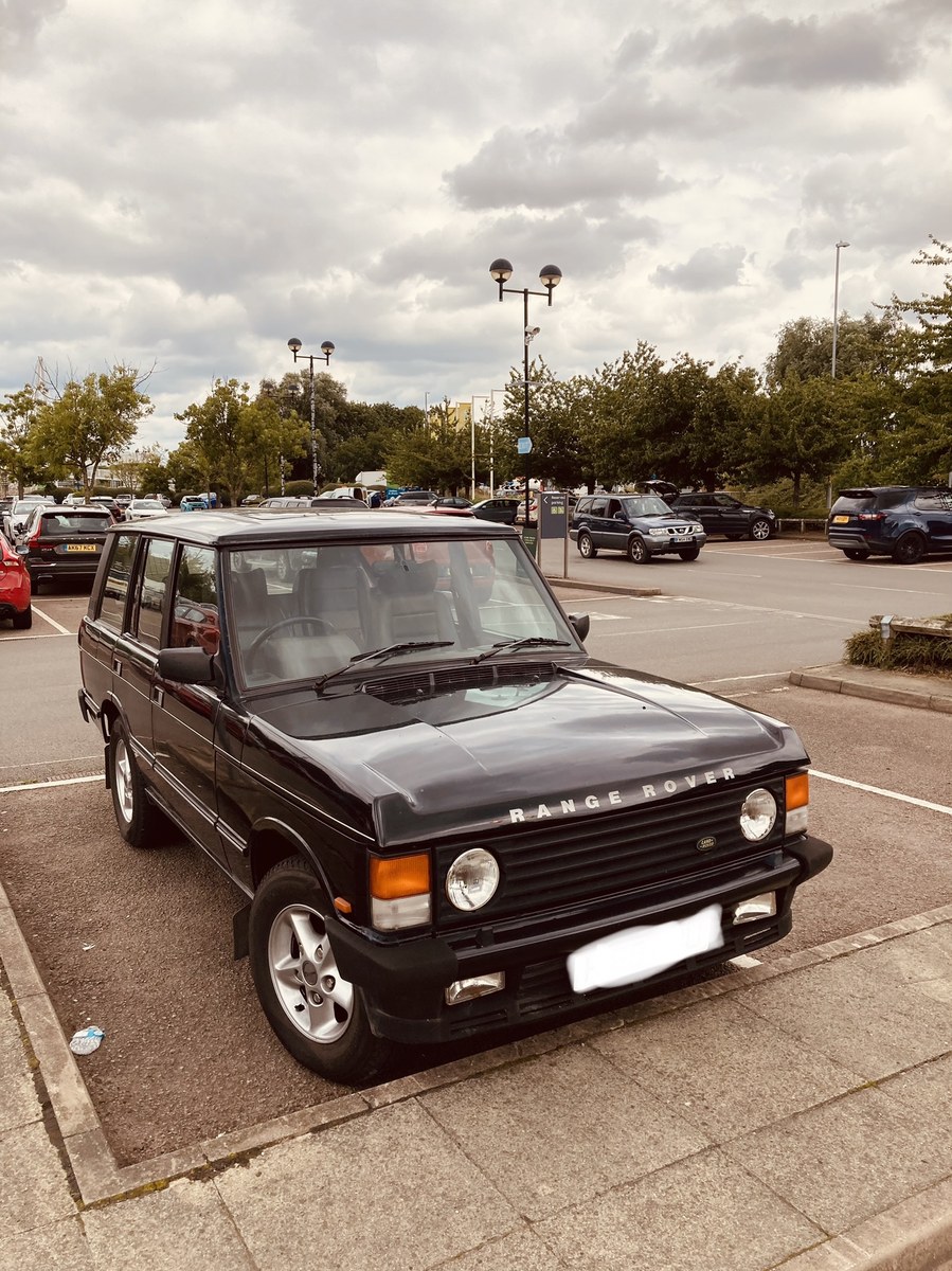 Range Rover 1991 Enganche 1991 Land Rover Range Rover Black Automatic, 4 speed Right Hand Drive ...