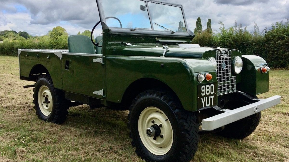 Origonal Land Rover 1955 Land Rover Series 1 Dark green Manual, 4 speed Right Hand Drive in ...