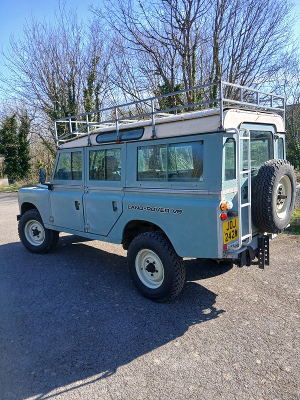 Land Rover Stage 1 Rear 1981 Land Rover Stage One V8 Vert Manuel, 5 vitesses Conduite à droite ...