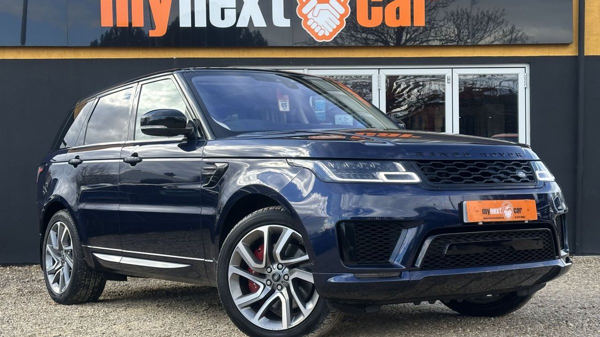 2019 Blue Range Rover 2019 Land Rover Range Rover Sport Blue Automatic, 7+ speed Right Hand ...