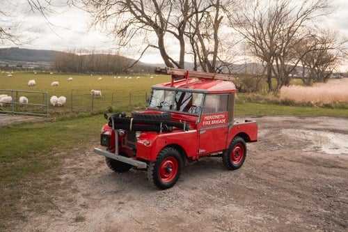 1953 Land Rover Series 1 80" Fire Engine Genuine Example 12,000 VERKAUFT