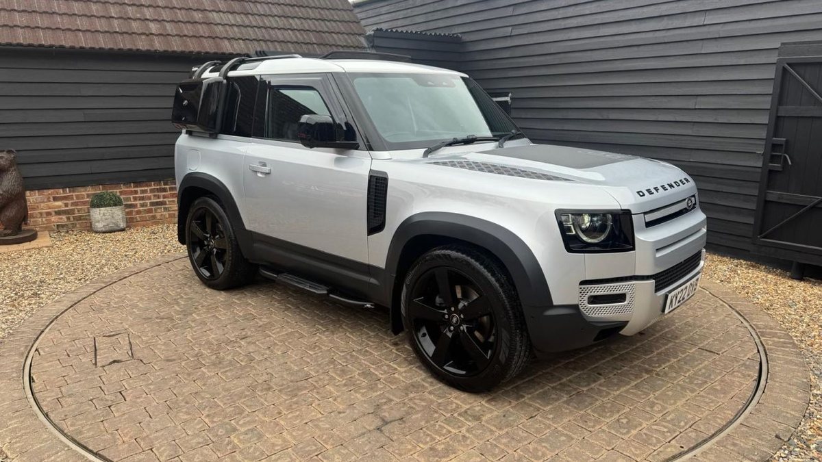 2022 Land Rover Defender Silver Automatic, 7+ speed Right Hand Drive ...