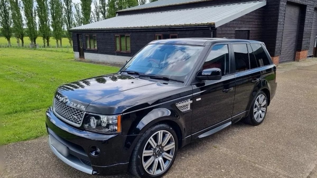 2012 Land Rover Range Rover Sport Black Automatic, 5 speed Right Hand ...
